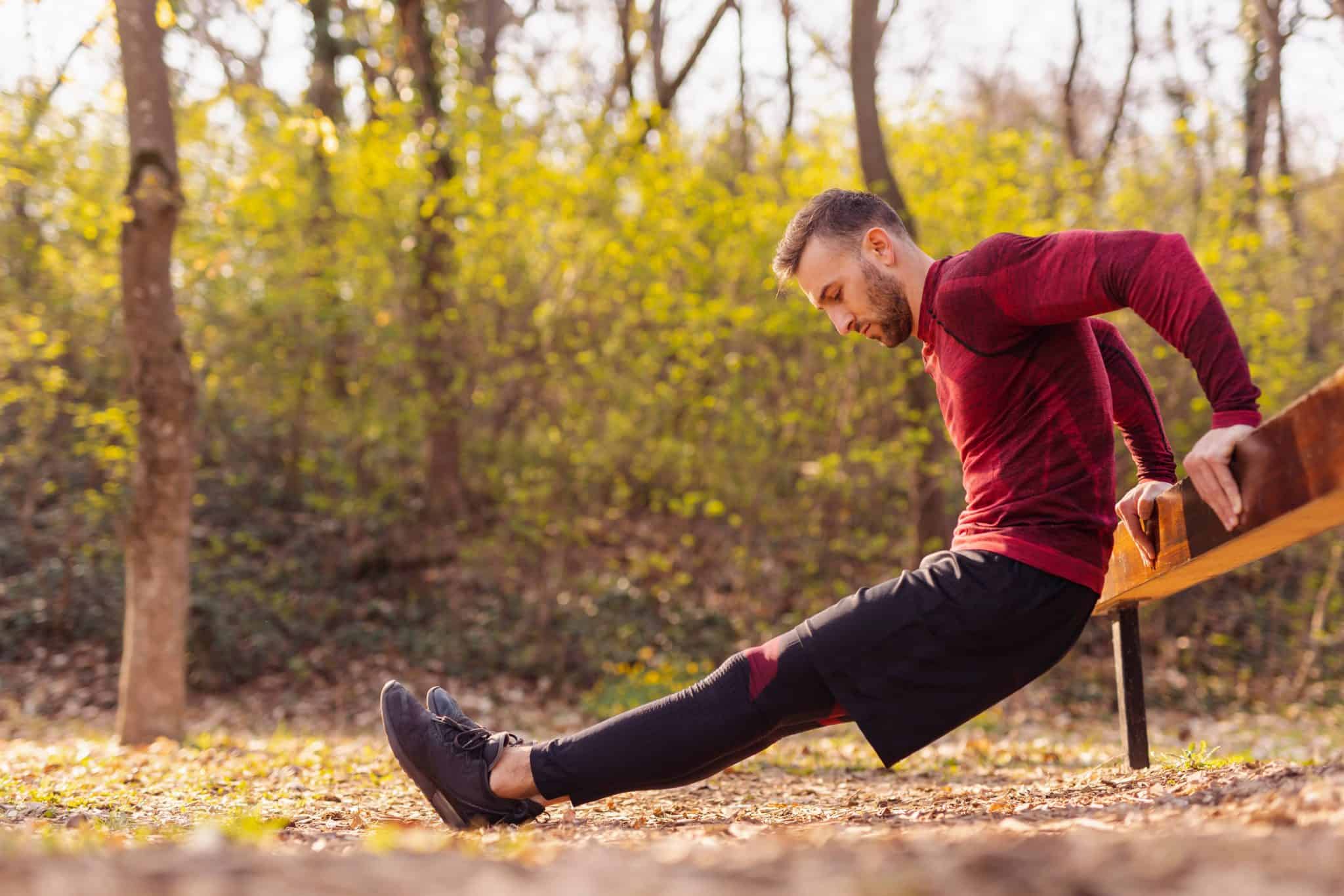 How Dips workout your muscles